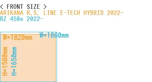 #ARIKANA R.S. LINE E-TECH HYBRID 2022- + RZ 450e 2022-